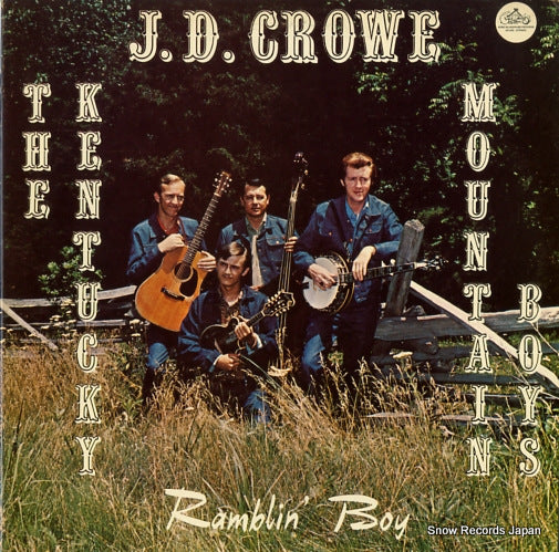 CROWE, J. D., AND THE KENTUCKY MOUNTAIN BOYS ramblin' boy KB-525