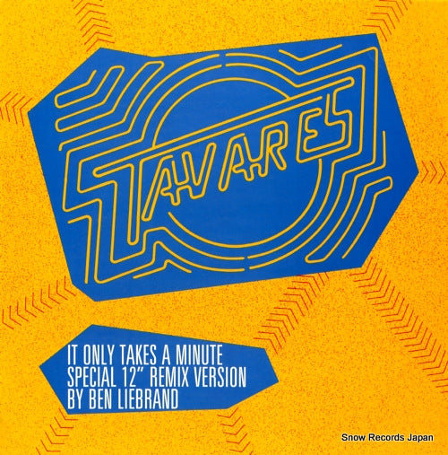TAVARES it only takes a minute (remix by ben liebrand) 12TAV2
