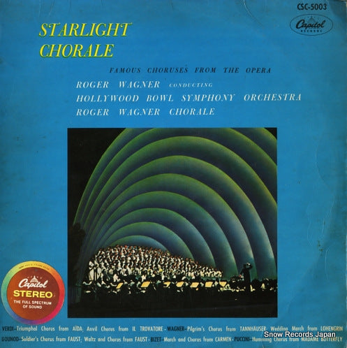 WAGNER, ROGER, CHORALE, THE starlight chorale CSC-5003