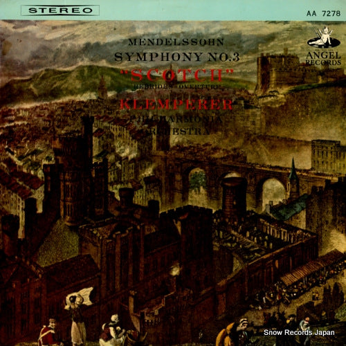 KLEMPERER, OTTO mendelssohn; symphony no.3 "scotch" AA-7278