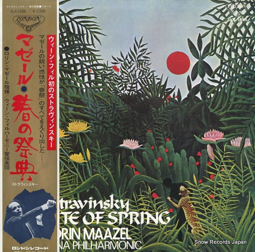 MAAZEL, LORIN stravinsky; the rite of spring SLA-1086