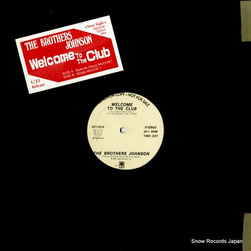 BROTHERS JOHNSON, THE welcome to the club SP-17214