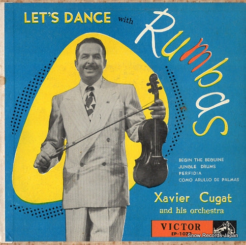 CUGAT, XAVIER let's dance with rumbas EP-1073