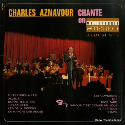 AZNAVOUR, CHARLES charles aznavour chante en multiphonie stereo album no1 SML-5 / BB92