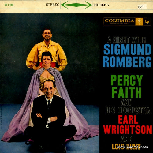 FAITH, PERCY a night with sigmund romberg CS8108