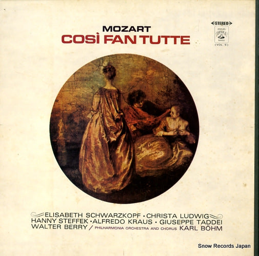 BOHM, KARL mozart; cosi fan tutte AA-9378.C