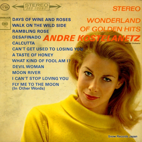KOSTELANETZ, ANDRE wonderland of golden hits CS8839