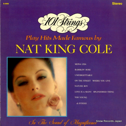 101 STRINGS play hits made famous by nat king cole S-5093 / ST-5093