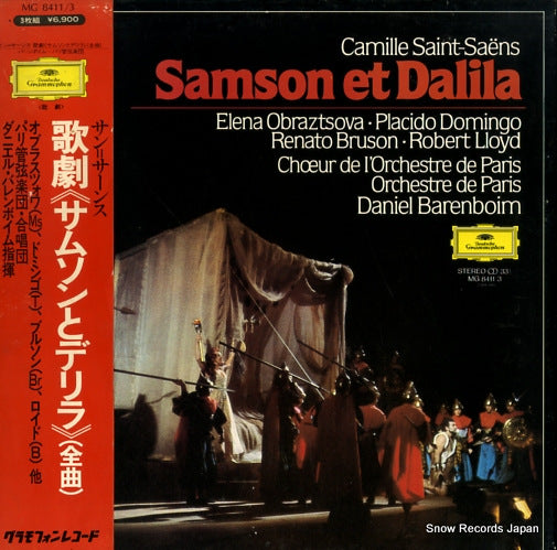 BARENBOIM, DANIEL saint-saens; samson et dalila MG8411