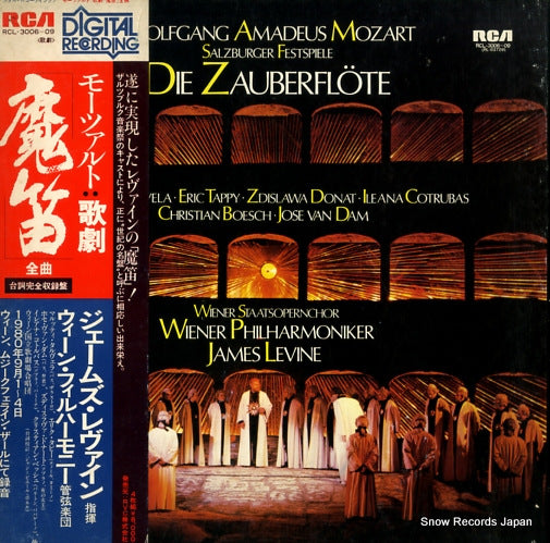 LEVINE, JAMES mozart; die zauberflote RCL-3006