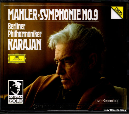 KARAJAN, HERBERT VON mahler; symphonie no.9 POCG-9512