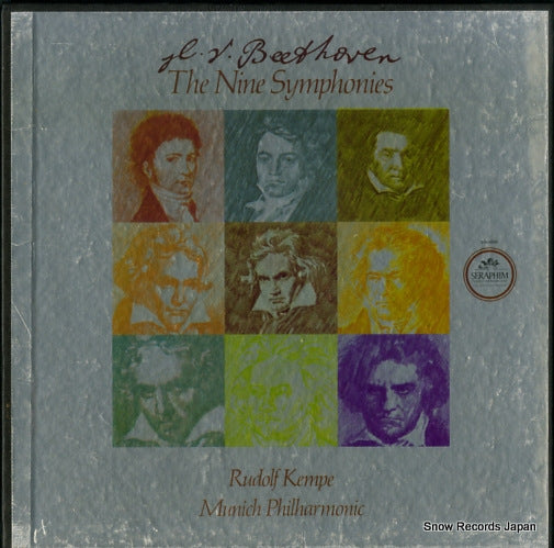 KEMPE, RUDOLF beethoven; the nine symphonies SIH-6093