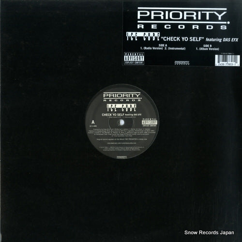 ICE CUBE check yo self Y724387785311