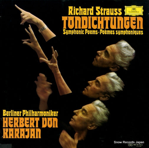 KARAJAN, HERBERT VON strauss; tondichtungen MG8110