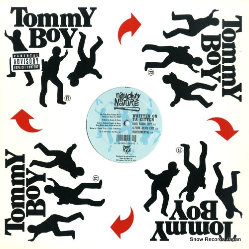 NAUGHTY BY NATURE written on ya kitten / klickow-klickow TB583