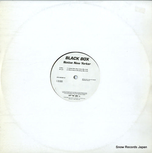 BLACK BOX native new yorker ZYX8503R-12