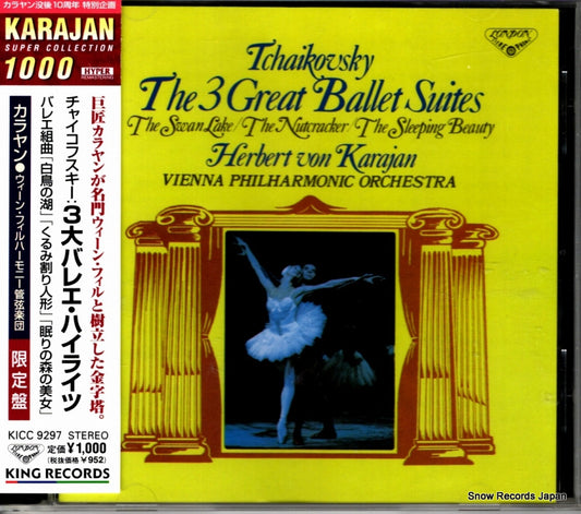 KARAJAN, HERBERT VON tchaikovsky; the 3 great ballet suites KICC9297