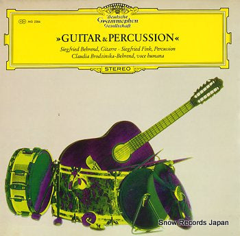 BEHREND, SIEGFRIED guitar&percussion MG2284