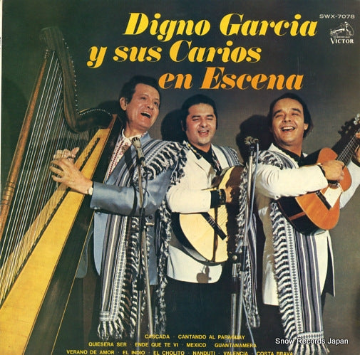 GARCIA, DIGNO digno garcia y sus carios en escena SWX-7078
