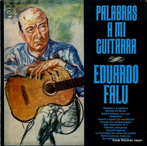 FALU, EDUARDO palabras a mi guitarra 6347008