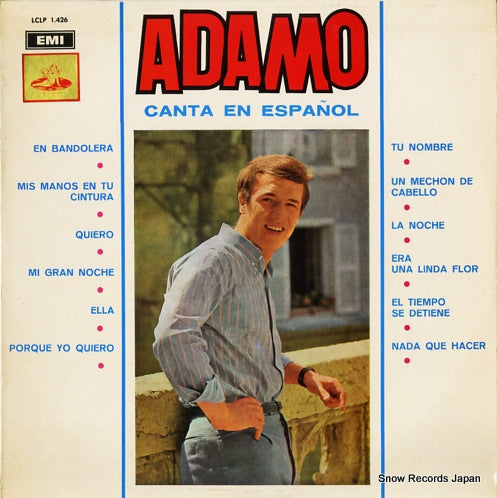 ADAMO canta en espanol LCLP1.426