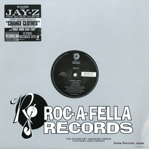JAY-Z change clothes / what more can i say B0001651-11