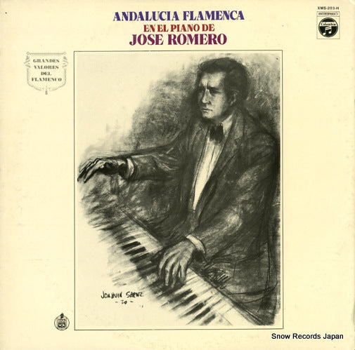 ROMERO, JOSE andalucia flamenca en el piano XMS-203-H