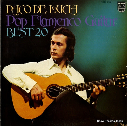DE LUCIA, PACO pop flamenco guitar best 20 FDX-513