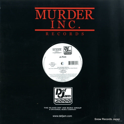 JA RULE holla holla (remix) / 4 life 314562303-1