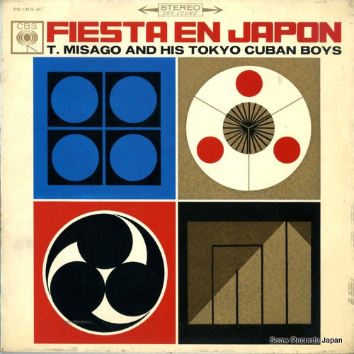 MISAGO, TADAAKI, AND TOKYO CUBAN BOYS fiesta en japon PS-1313-JC