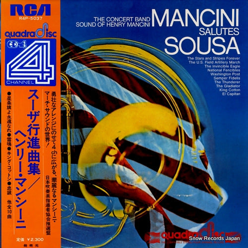 MANCINI, HENRY mancini salutes sousa R4P-5037