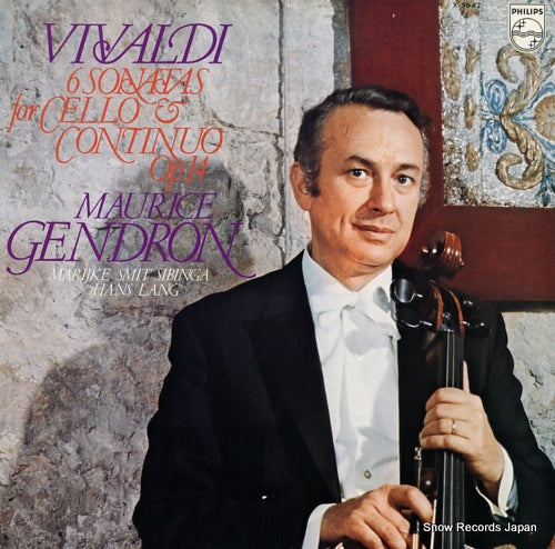 V/A vivaldi; 6 sonatas for cello and continuo op.14 X-5642