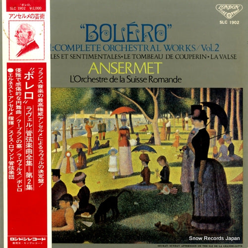 ANSERMET, ERNEST bolero / ravel; complete orchestral works vol.2 SLC1902