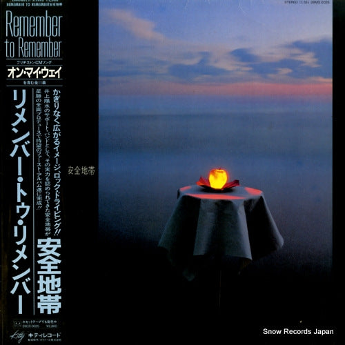 ANZENCHITAI remember to remember 28MS0025