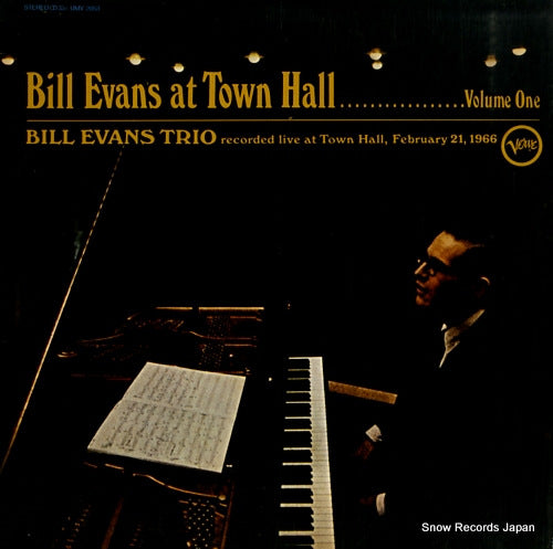 EVANS, BILL bill evans at town hall volume one UMV2053
