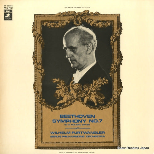 FURTWANGLER, WILHELM beethoven; symphony no.7 in a major, op.92 WF-70006