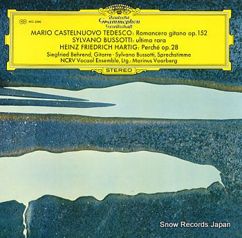BEHREND, SIEGFRIED works for guitar and chorus MG2290