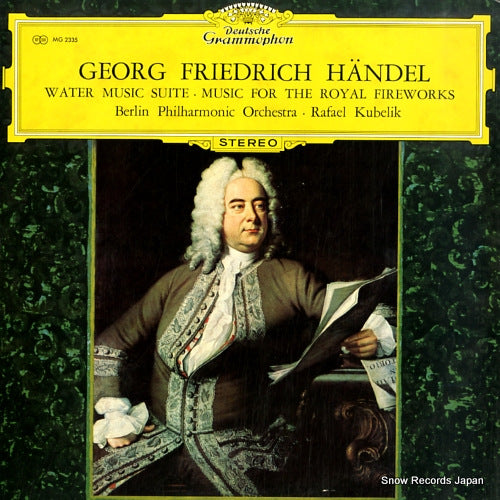 KUBELIK, RAFAEL handel; water music suite MG2335