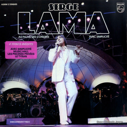 LAMA, SERGE au palais des congres avec simplicite 6622024