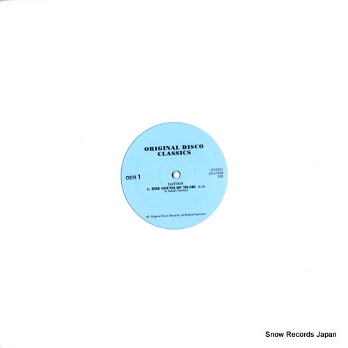 DAYTON / JACKSON SISTERS the sound of music / i believe in miracles ODR1