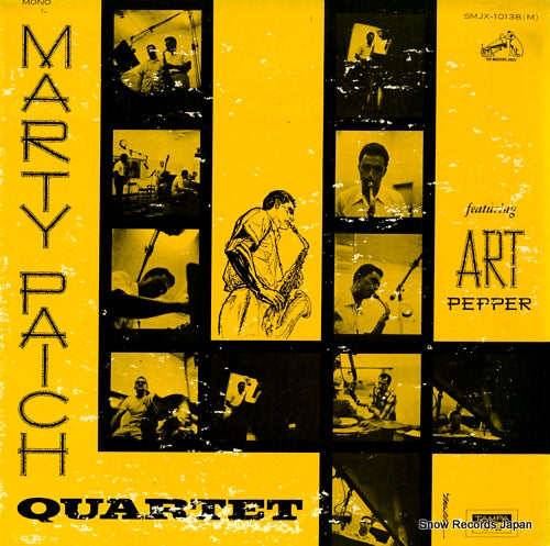 PAICH, MARTY the marty paich quartet featuring art pepper SMJX-10138(M)