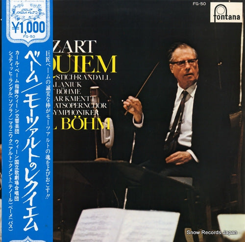 BOHM, KARL mozart; requiem FG-50