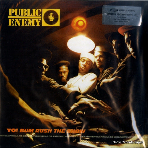 PUBLIC ENEMY yo! bum rush the show SVLP213