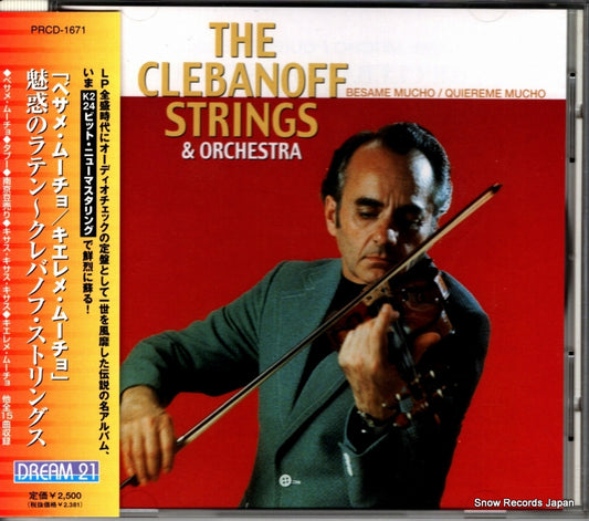 CLEBANOFF STRINGS AND ORCHESTRA, THE besame mucho / quiereme mucho PRCD-1671