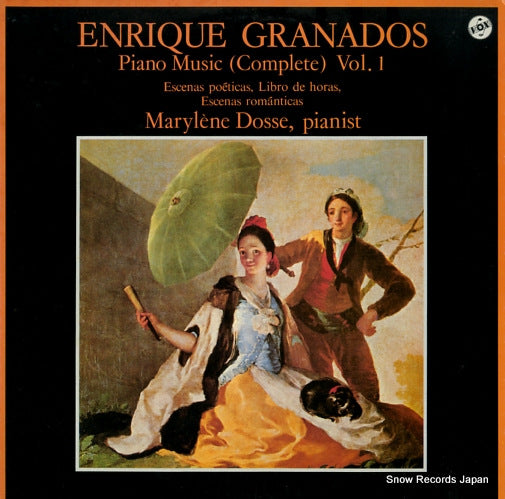 DOSSE, MARYLENE granados; piano music vol.1 H-4545V