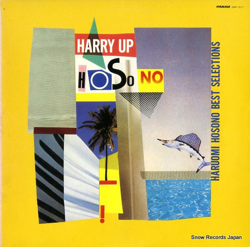 HOSONO, HARUOMI harry up hosono GWP-1017