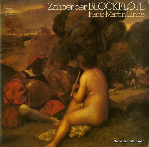 LINDE, HANS-MARTIN zauber der blockflote KUX-3064-H