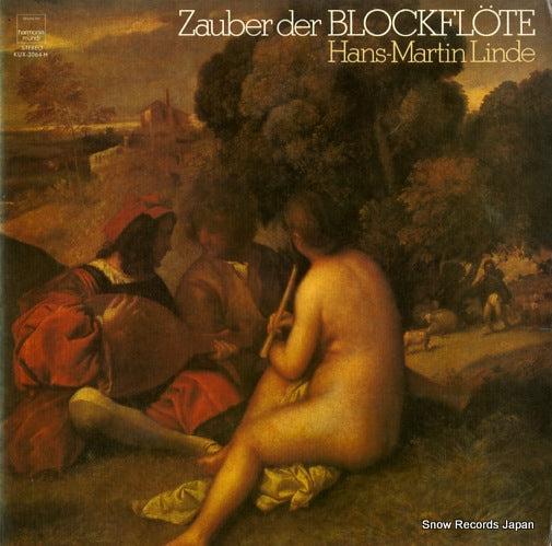 LINDE, HANS-MARTIN zauber der blockflote KUX-3064-H