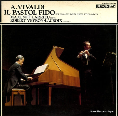 LARRIEU, MAXENCE / ROBERT VEYRON-LACROIX vivaldi; il pastol fido OX-7005-ND