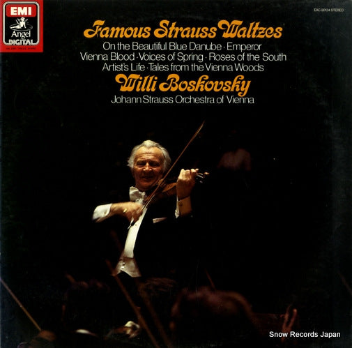 BOSKOVSKY, WILLI famous strauss waltzes EAC-90124